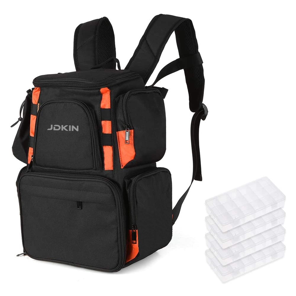 OEM Fishing Tackle Backpack; Waterproof Fishing Tool Bag