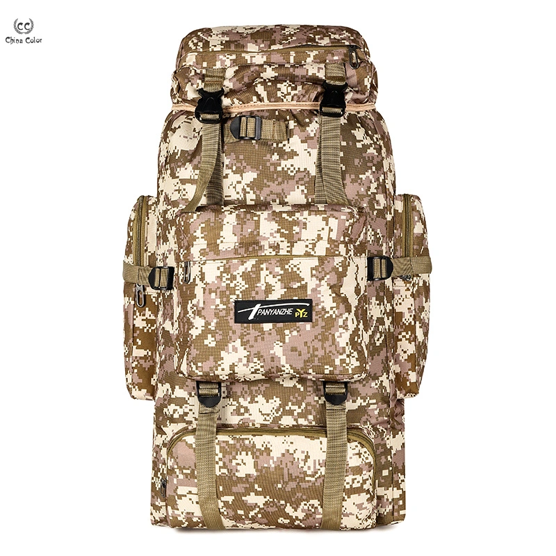 Military Outdoor Sports Equipment Leisure Backpack Multi-Functional Shoulder Assault Army Tactical Combat Camouflague Laptop Luggage Backpack 9110