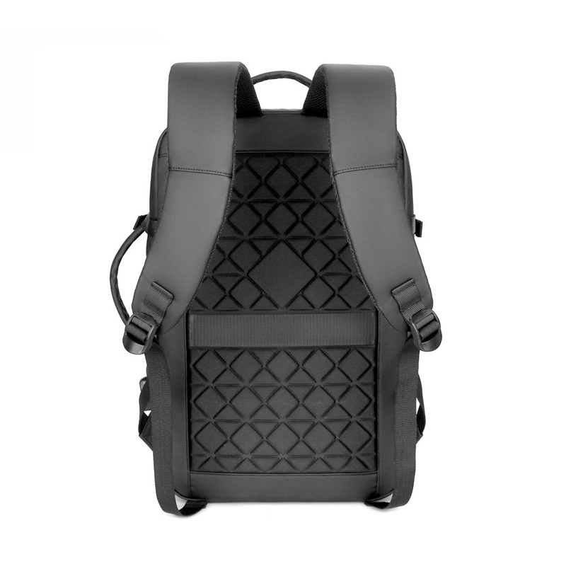 Hot Sale Underseat Bag Custom Waterproof Reversed Fabric 15.6 Inch Durable Business Laptop Backpack with USB Port