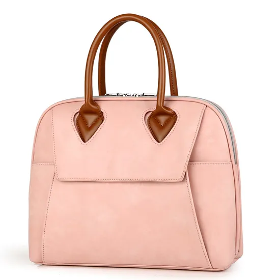 New Fashion Laptop Bag Notebook Shoulder Thin Simple Business Shockproof Waterproof PU Leather Doll Decoration Simple Woman Handbag 
