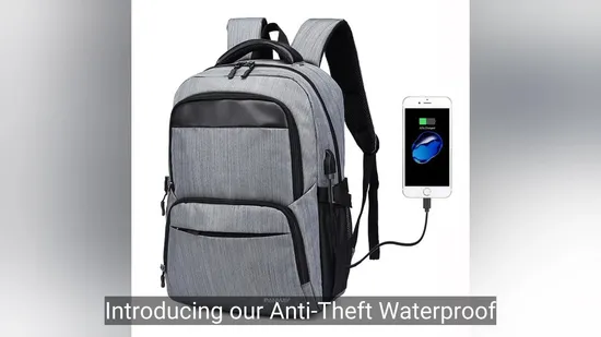 Travel Laptop Backpack Fashion Durable USB Charging School Travel Laptop Backpack 