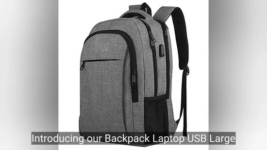 Backpack Laptop USB Large Capacity Waterproof Travel Smart Business Rucksack Bag Backpacks 