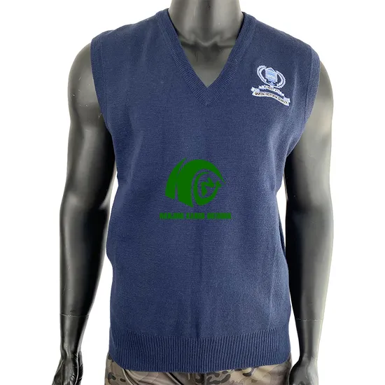 Cozy Style V Neck Acrylic Tactical Sweater Training Pullover Vest 