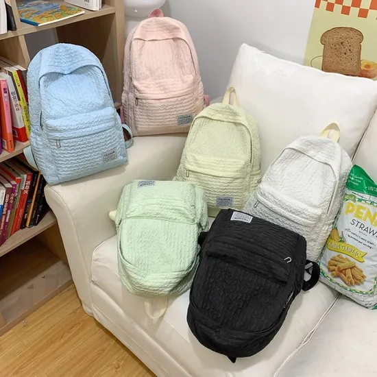 Leisure Backpack Classic Style Teenagers Girls Women Backpack School Bag 