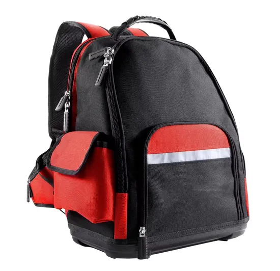 Customized Large Capacity Heavy Duty Backpack Tool Bag Waterproof Plastic PVC Polyester Materials OEM/ODM Supported 