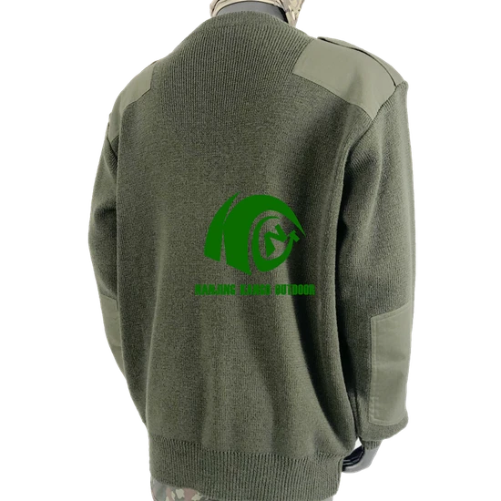 Men′s Custom Wool Combat Sweater Commando Tactical Sweater 