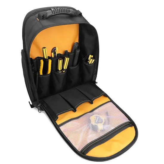 Waterproof Durable Canvas Electrician′s Tool Backpacks Bag China 